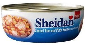 کنسرو لوبیا ماهی